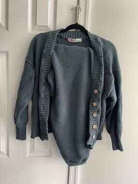 Free people hailee cardigan sweater set